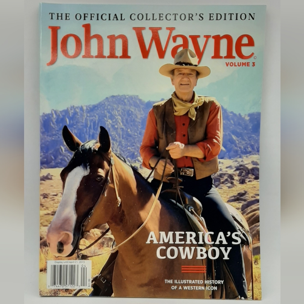 The Official John Wayne Collector's Edition Volume 3 “America's Cowboy" 2015